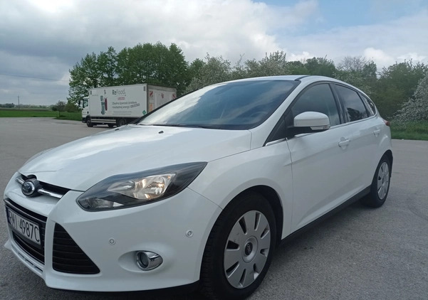 Ford Focus cena 34499 przebieg: 173000, rok produkcji 2014 z Sępopol małe 67